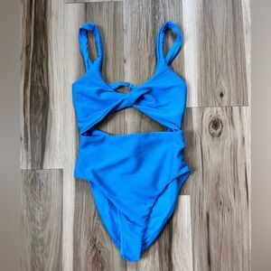 One piece Blue Swimsuit
